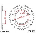 Звезда задняя, ведомая, JTR855 для мотоцикла стальная, цепь 520, 45 зубьев 4164764 - фото 308095846