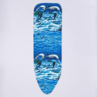 Чехол для гладильной доски Доляна, 120×38 см, цвет МИКС