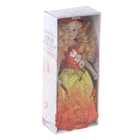 Кукла коллекционная "Аделина в платье цвета осени" 17 см - Фото 2