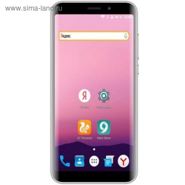 Смартфон ARK Elf S8 8Гб, 3G, 2Sim, 5.72", Android 6.0, 8Mpix, microSD, черный - Фото 1