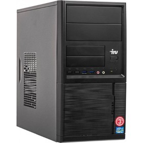 

Компьютер IRU Home 228 MT A10 9700 (3.5), 4Гб, SSD120Гб, R7, 400W, черный
