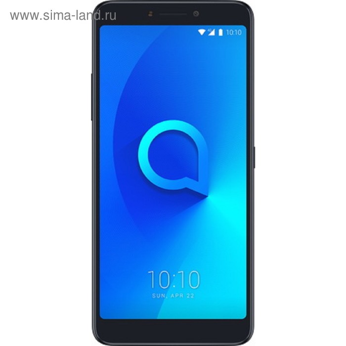 Смартфон Alcatel 5099D 3V, 6.0", IPS, 16Гб, 2Гб, 12Мп, 4G, Android 8.0, чёрный - Фото 1