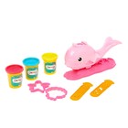 Набор для игры с пластилином «Морской кит», цвета МИКС - Фото 4