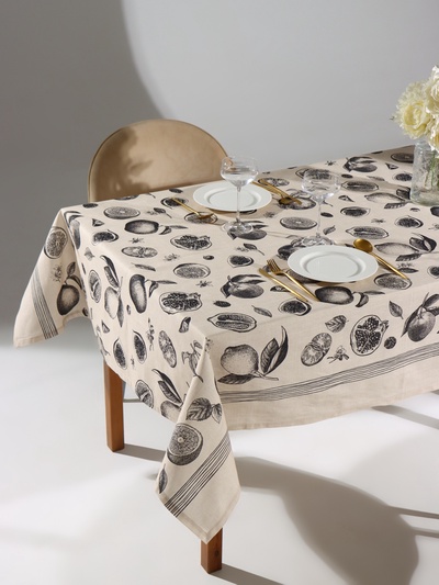 Скатерть «Этель» Healthy life 180×147 см, 100% хлопок, репс 210 г/м²