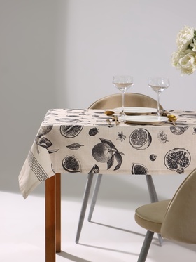 Скатерть «Этель» Healthy life 110×147 см, 100% хлопок, репс 210 г/м²