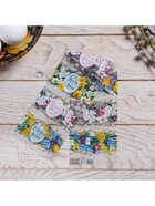 Термонаклейки на 7 яиц «Пасхальный венок» на пасху, 7,3 х 34,2 см 4478883