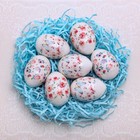 Термонаклейки на 7 яиц «Весна», 7.3 х 34.2 см - Фото 1