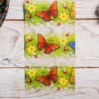 Термонаклейки на 7 яиц «Бабочки» на пасху, 7.3×34.2 см - Фото 3