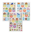 Набор для соблюдения порядка и гигиены «Дружные зверята», 21.2×29.7 см - Фото 6