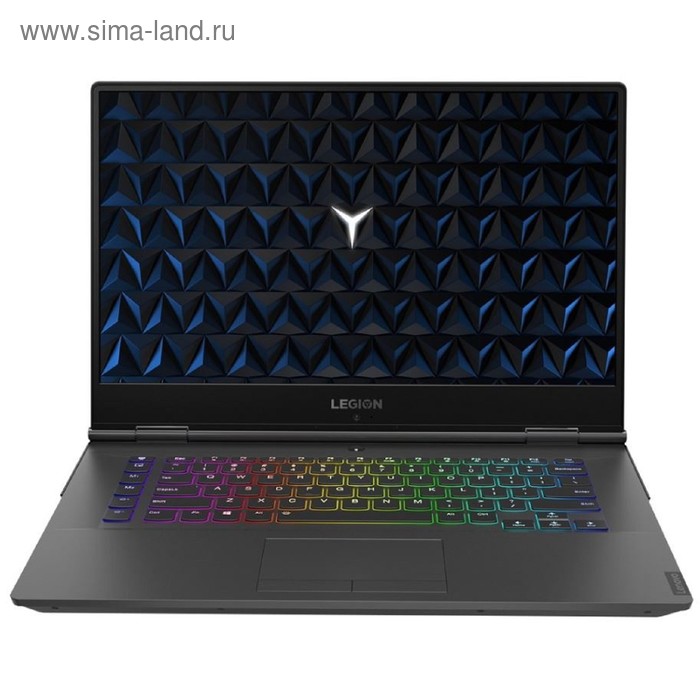 Ноутбук Lenovo Legion Y740-15IRH, 15.6", i7 9750H, 8Гб, SSD 512Гб, GTX 1660, FDOS, черный - Фото 1