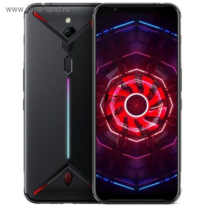 Смартфон Nubia Red Magic 3, 128Гб, 8Гб, 2Sim, 6.65", 2000x3200, Android 9.0, 48Mpix, черный   475303 - Фото 1