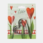 Набор в мешочке "Love" полотенце,  формочки для печенья - Фото 7