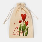 Набор в мешочке "Love" полотенце,  формочки для печенья - Фото 8