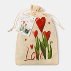 Набор в мешочке "Love" полотенце,  формочки для печенья - Фото 10