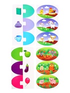 Парные IQ - пазлы «Мамы и малыши», 12 пазлов, 24 детали - Фото 3