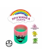 Пружинка - радуга «Мордочка», d=3.3 см, МИКС - Фото 2