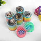 Пружинка-радуга «Динозавр», цвета МИКС 4607855