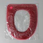 Чехол на сиденье для унитаза на липучках Доляна «Плюш», 37.5×42.5 см, МИКС - Фото 12