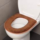 Чехол на сиденье для унитаза на липучках Доляна «Плюш», 37.5×42.5 см, МИКС - Фото 11