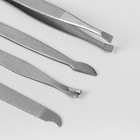 Набор маникюрный, 7 предметов, в футляре, цвет МИКС - фото 45539304