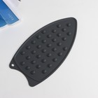 Подставка для утюга Доляна, силикон, 26.5×14 см, серая - Фото 5