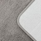 Коврик для дома Доляна «Нина», 50×80 см, ворс короткий, серый - Фото 5