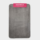 Коврик для дома Доляна «Нина», 50×80 см, ворс короткий, серый - Фото 6