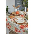 Скатерть «Маки» 220×147 см, 100% хлопок, рогожка 160 г/м² - Фото 4