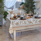 Скатерть «Этель» Floral mood, 220×147 см, 100% хлопок, репс 210 г/м² - Фото 2