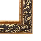 Рама для картин (зеркал) 30 х 30 х 4 см, дерево "Версаль", золотая - Фото 3
