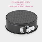 УЦЕНКА Форма для выпечки разъемная «Элин. Круг», d=20 см, антипригарное покрытие - Фото 2