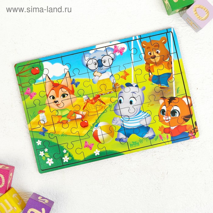 Пазл двусторонний «Летний день» - Фото 1