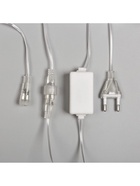Гирлянда «Сосульки» 3×0.5 м, IP44, прозрачная нить, 288 LED, свечение белое с эффектом стекания, 12 В - Фото 9