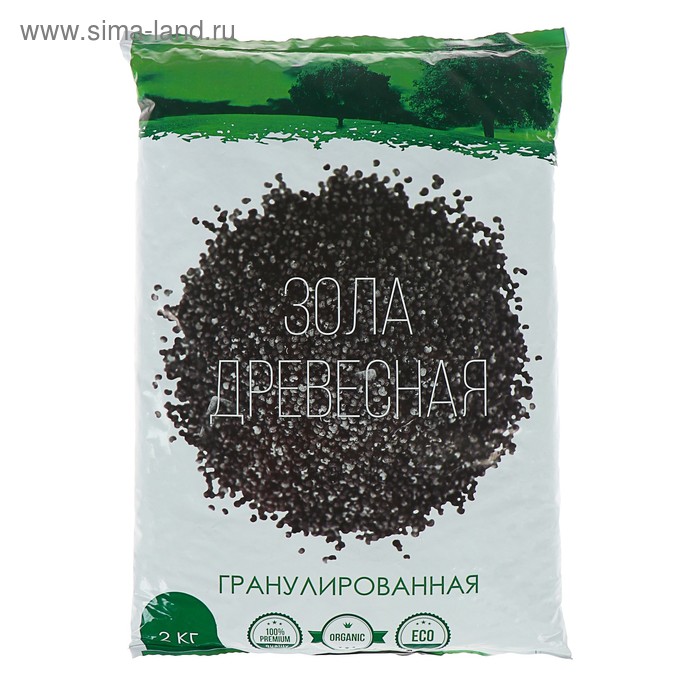 Удобрение минеральное Зола древесная гранулированная, 2 кг - Фото 1