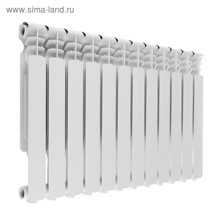 УЦЕНКА Радиатор алюминиевый Oasis, 500 х 70 мм, 12 секций - Фото 1