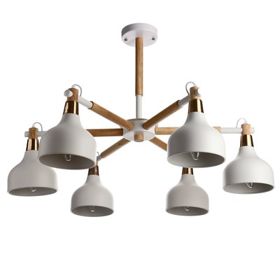 Люстра «Канди» 6×40 Вт E27 белый 75×75×64 см BayerLux