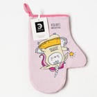 Варежка-прихватка "Caticorn" 20х28см,саржа, 100% х/л, ватин 250г/м2 - фото 804225454