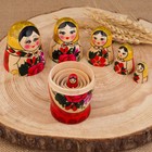 Матрёшка дерево «Семёновская», 6 кукольная, высшая категория - Фото 4