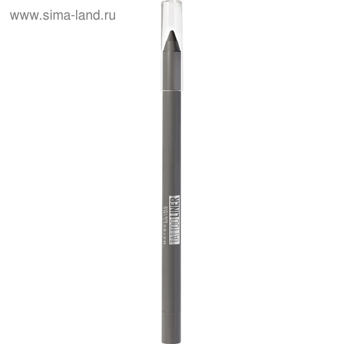 Карандаш для глаз гелевый Maybelline Tatoo Liner, оттенок 901 графитовый - Фото 1