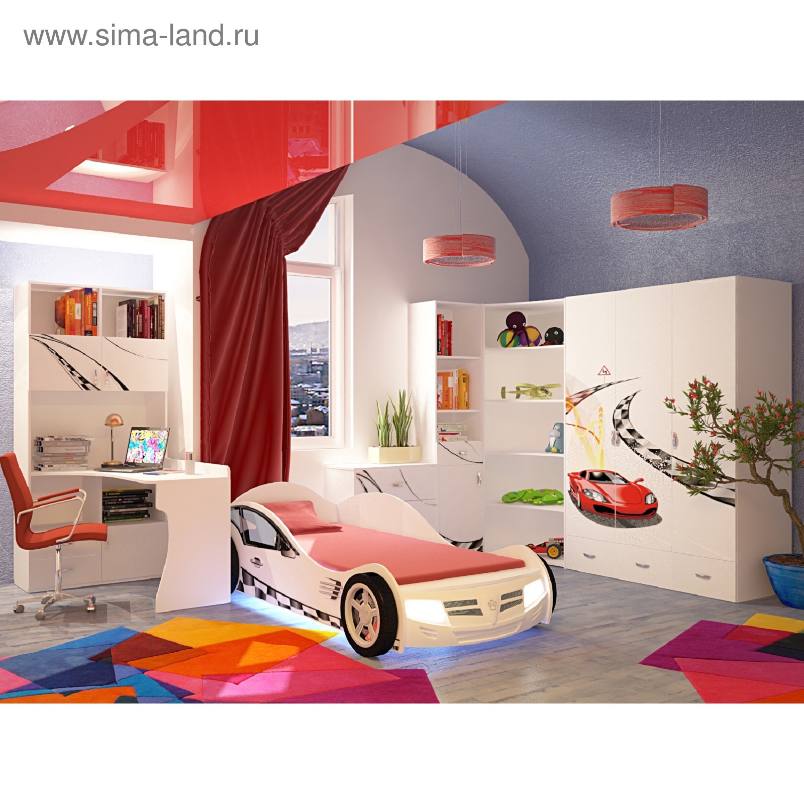 Кровать ламборджини. Кровать машинка в интерьере. Кровать-машина для мальчика спайдермен. Кровать-машина cilek biturbo красная. Комната для подростка с авто.