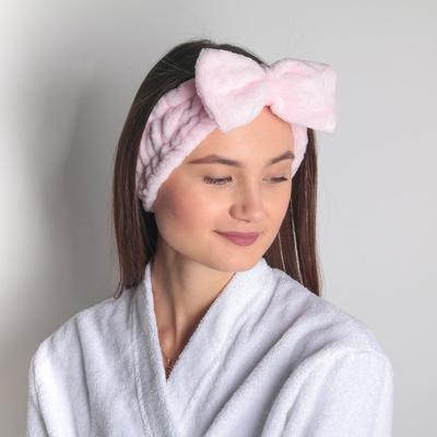 Повязка для умывания «Бантик», МИКС