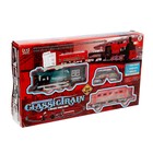 УЦЕНКА Железная дорога «Классический поезд», свет и звук, с дымом, работает от батареек - Фото 2