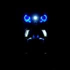 Электромобиль «Спортбайк», световые и звуковые эффекты, цвет синий - Фото 11