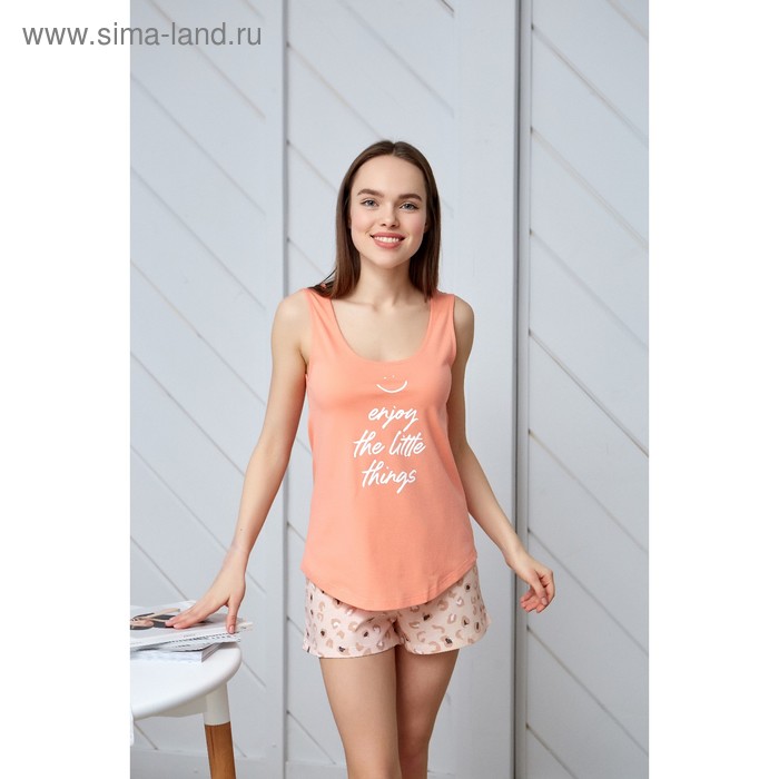 Майка женская KAFTAN "Inspiration" оранжевый, р-р 40-42 - Фото 1