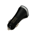 Автомобильное зарядное устройство Qumo Charger 0060, 2 USB, 2 A, черное - Фото 2