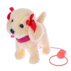 Уценка Интерактивная собака «Любимый щенок», ходит, лает, поёт песенку, виляет хвостом - Фото 2