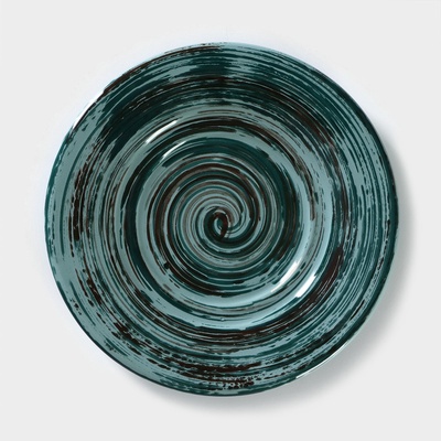 Чайная пара Tramontano, чашка 200 мл, блюдце d=15.5 см, фарфор, зелёная