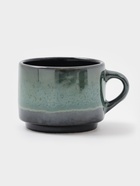 Чайная пара Хорекс Verde notte, чашка 200 мл, блюдце d=15.5 см, фарфор, чёрная, зелёная - Фото 4