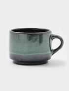 Чайная пара Хорекс Verde notte, чашка 200 мл, блюдце d=15.5 см, фарфор, чёрная, зелёная - Фото 4