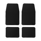 Коврики автомобильные Skyway 009, 4 предмета, резиновый, черный, S01704009 - Фото 1